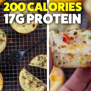 Healthy Egg Muffins with a Hash Brown Crust | Breakfast Meal Prep