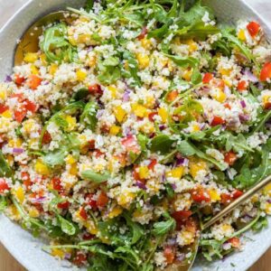 Easy Couscous Salad | Perfect for Potlucks or Meal Prep