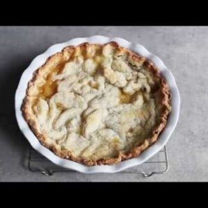 Gluten Free Peach Pie