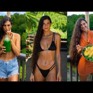 What I Ate Today + Day in the Life Hawaii 🌺 Simple Raw Vegan Recipes, Fitness, Juicing & Healing 🥭