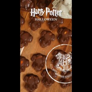 Harry Potter Chocolate Frogs | Halloween Treats #shorts
