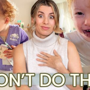 10 Things I Wouldn’t Do As A New Mom (I wish I was told these when I got pregnant)