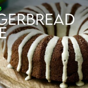 Impress your guests with this decadent Vegan Gingerbread Cake!