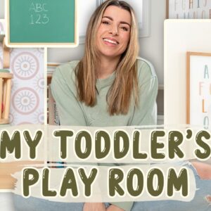 Toddler PLAYROOM TOUR | Toys, Storage Hacks and Solutions that Will Help EVERY MOM!