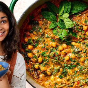 Chickpea Curry, an (almost) perfect one-pot meal