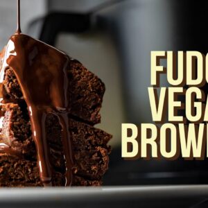FUDGY VEGAN BROWNIES in an AIR FRYER! #helloinstant